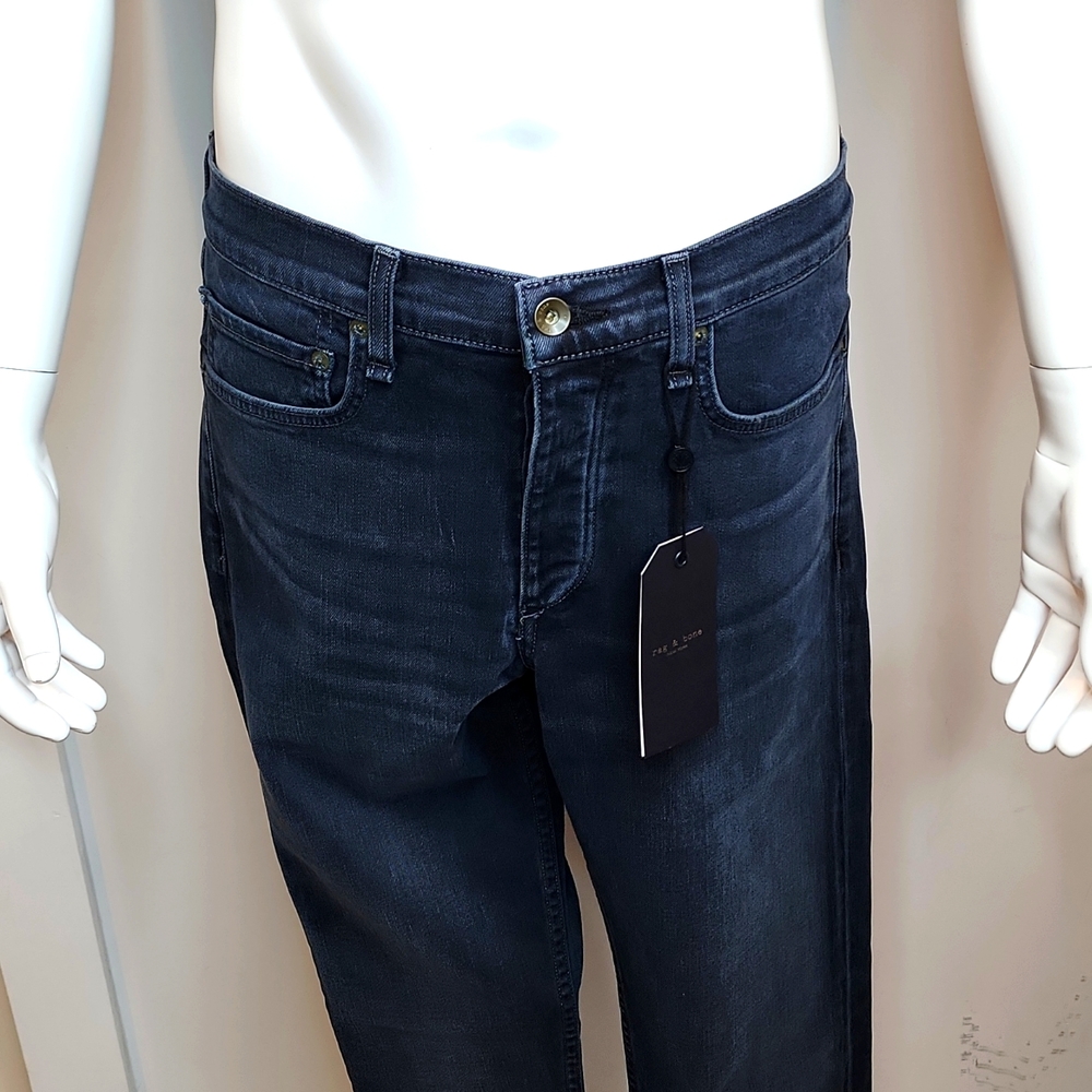 RAG & BONE NEW YORK BLACK MENS JEANS